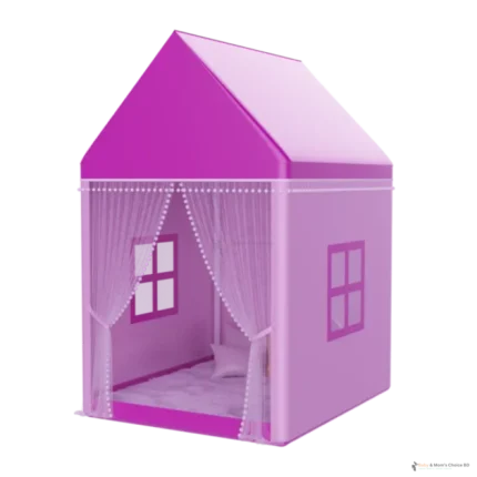 Castle tent house Large Playhouse multicolor - With 30 ball