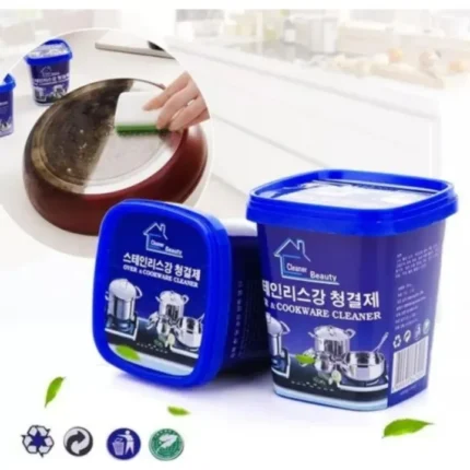 Powerful Stainless Steel Cookware Cleaning , Cleaner Beauty Oven & Cookware Cleane, cleaning powde