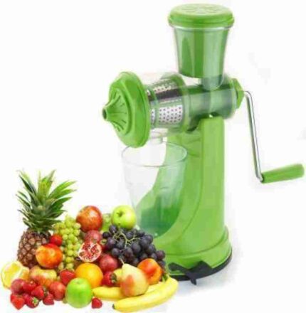 Fruit & Vegetable Manual Juicer with Steel Handle: Fresh Juices at Home - Easy and Healthy-a Unique Choice For Your Needs