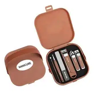6pcs Set Premium Nail Clippers Convenient And Portable Splash-Proof Nail Clippers Unisex Tool